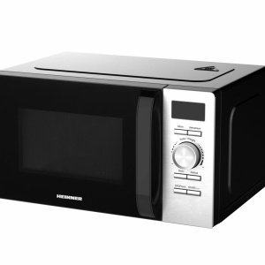 Produs Resigilat CUPTOR CU MICROUNDE HEINNER HMW-D2060BK, CAPACITATE 20L, CONTROL DIGITAL, DISPLAY LED, PUTERE CUPTOR 700W, 5 TREPTE DE PUTERE, 8 PROGRAME DE GATIRE AUTOMATE, TIMER, TIMP MAXIM DE GATIRE 60 MIN, FUNCTIE DECONGELARE, SEMNAL SONOR LA FINALIZ