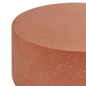 Produs Resigilat Masuta de cafea Re-Bloom Trezzo, oxid de magneziu/fibra de sticla, 90x90x41 cm, 100 kg, rezistenta UV, rosu - Verificat A - Img 6