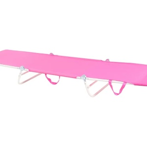 Produs Resigilat Sezlong extensibil Re-Bloom Kastoria, plasa/PVC/otel, 52x185x20-80 cm, 120 kg, fuchsia - Verificat A - Img 5