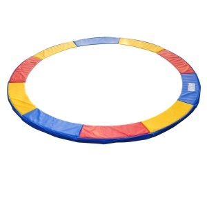 Protectie de margine pentru trambulina, PVC/PE, Ø244cm, captuseala 26cm latime/15mm grosime, multicolor - Verificat A · Re-Bloom