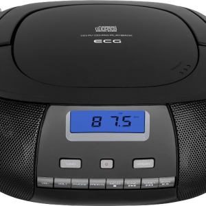 Radio CD Player ECG CDR 500 negru, tuner FM cu memorie 20 de posturi - Img 3