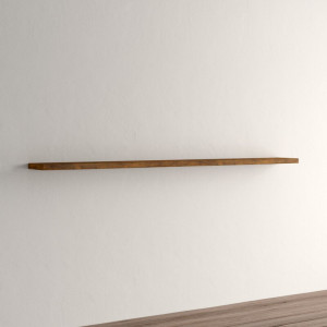 Raft de perete Anita, maro, 3,81 x 60,96 x 22,86 cm - Img 2