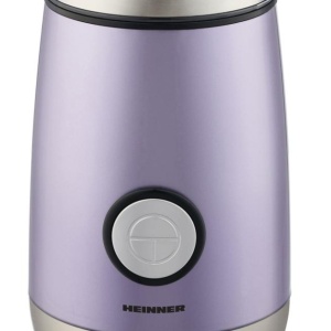 Rasnita electrica Heinner HCG-150MOV, Putere 150W, Capacitate 50g, Mov