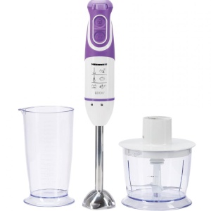 RESIGILAT – BLENDER DE MANA HEINNER HB-600UV, Putere 600W, 5 viteze, Functie Turbo, Tel, Tocator, Alb/Ultraviolet
