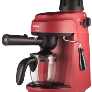 RESIGILAT – Espressor manual Vortex VO4009RD, Capacitate 0.24L, Putere 800W, 3.5bar, Rosu-negru