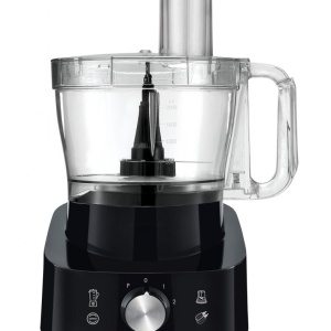 RESIGILAT – Robot de bucatarie Heinner HFP-1000BK, Putere 1000W, Blender si rasnita incluse, Capacitate bol 3.5L, Capacitate blender 1.8L, 2 viteze + Pulse, Negru
