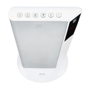 RESIGILAT - Aeroterma ceramica turn ECG KT 200 DT white, 1200/2000 W, mod ECO - Img 3