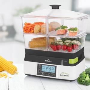 RESIGILAT - Aparat de gatit cu aburi ETA Calderon II 1134, 11 L, 1800 W, 6 programe automate - Img 4