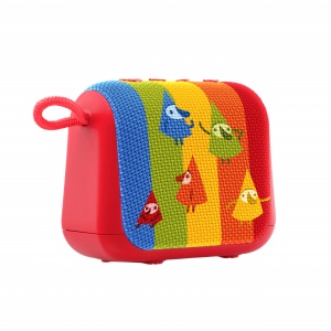 RESIGILAT - Boxa portabila pentru copii GoGEN DECKO TRIO R, 5 W, Bluetooth, IPX6, rosu