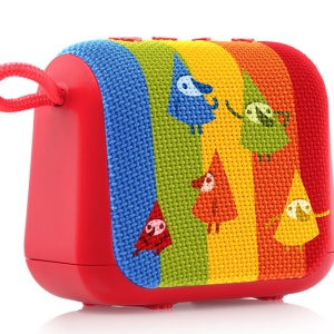 RESIGILAT - Boxa portabila pentru copii GoGEN DECKO TRIO R, 5 W, Bluetooth, IPX6, rosu - Img 2