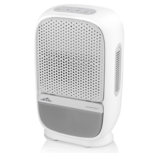 RESIGILAT - Dezumidificator ETA Comfort 1630 90000, ionizare, dezinfectie UV, 60W, 1.2 litri, alb