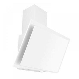 RESIGILAT Hota Decorativa Tornado Ester 1100 (60), 1 motor, latime 60 cm, 3 viteze, absorbtie 1100 m3/ora, Alb - Img 1