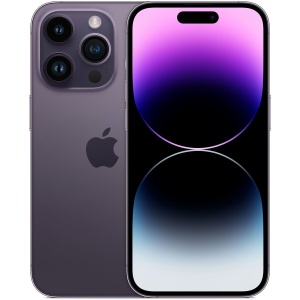 RESIGILAT Telefon Apple iPhone 14 Pro, 256 GB, 5G, Deep Purple