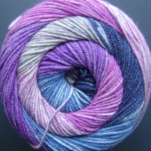 Fir de ata pentru tricotat  Stylecraft, lana/acril, multicolor, 200 g