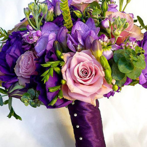 Rola de panglica Filan, poliester, violet inchis, 25 mm x 22,8 m