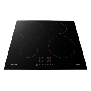 Samsung NZ64M3NM1BB/UR plita incorporabila inductie, 4 zone gatit, 7200W, touch screen, oprire automata, protectie copii, afisaj LED, 59x52x5.7cm, 10.6kg, sticla ceramica neagra - Verificat A · Re-Bloom - Img 2