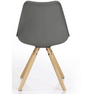 Scaun living HM K201, gri - Img 2