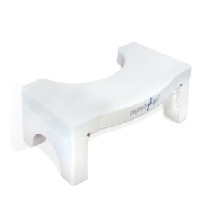 Scaun pentru toaleta Squat-n-Go, alb, 40x9x25 cm, Resigilat, Grad A