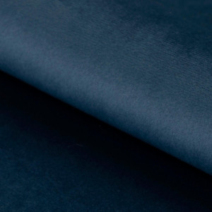 Scaun pivotant Lucie, catifea, albastru inchis, 40 x 45 x 41 cm - Img 2