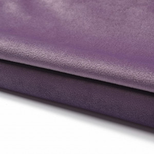 Set 2 fete de perna Tan. Tomi, catifea, violet, 50 x 50 cm