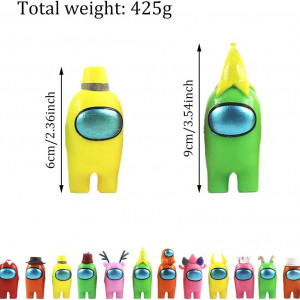 Set de 12 figurine pentru copii Ropniik, PVC, multicolor, 6-9 cm - Img 5