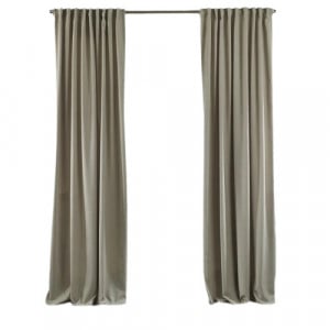 Set de 2 draperii Lilijan Home & Curtain, poliester, gri, 140 x 375 cm