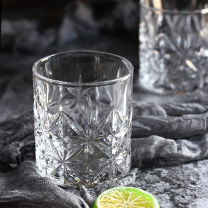 Set de 2 pahare pentru whisky SkySnow, sticla, transparent, 8,5 x 9 cm, 340 ml - Img 4