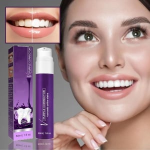 Set de 2 paste de dinti Lamvpiny, efect albire, violet, 2 x 50 ml