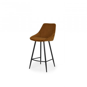 Set de 2 scaune de bar Lex, metal/plastic, 108 x 47 x 52 cm - Img 5