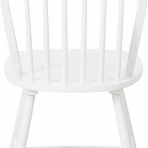 Set de 2 scaune din lemn Windsor Megan, albe - Img 5