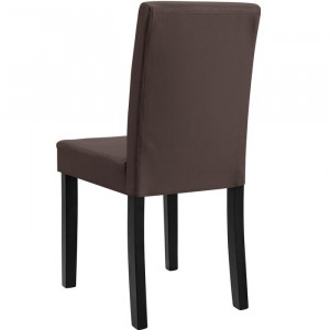 Set de 2 scaune Keyla, maro, 89 x 54 x 43 cm - Img 2