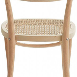 Set de 2 scaune Rippats, lemn/ ratan, 39 x 89 x 53 cm - Img 5