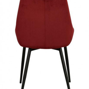 Set de 2 scaune Sierra, rosu, 85 x 55 x 49 cm - Img 4