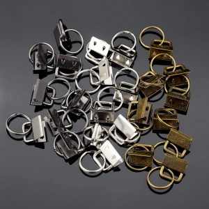 Set de 25 cleme pentru curele SPEEDWOX, metal, argintiu/alama/negru, 21 x 4 mm - Img 7