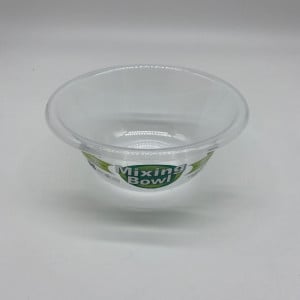 Set de 3 boluri de salata VLP, plastic, transparent