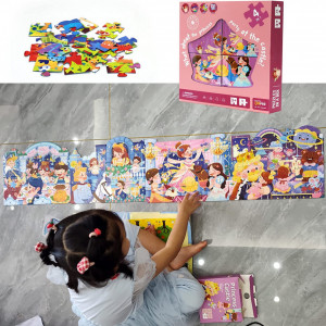 Set de 4 puzle-uri pentru copii PMGEKLP, hartie, multicolor, 30.5 x 28 x 5 cm - Img 8