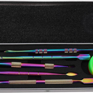 Set de 6 instrumente pentru sculptura Iycorish, otel inoxidabil, multicolor, 13 cm - Img 8