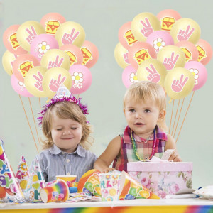 Set de baloane pentru petrecere copii Ungfu Mallm, 36 bucati, latex, multicolor, 30,5 cm - Img 6