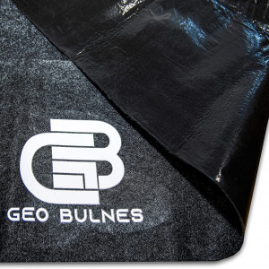 Set de covoras pentru gratar cu garnitura pentru afumatoare GEO BULNES GB, negru, 150 x 90 cm / 2,5 x 2 cm - Img 3