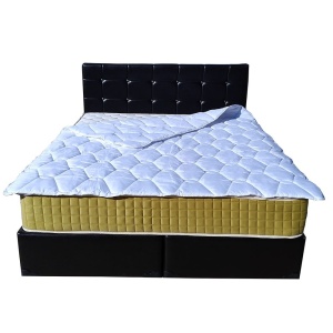 Set Saltea MILANO Pocket Spring plus Pilota microfibra vara 180x200, 140x200x24 - Img 1