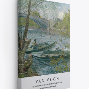 Set tablou decorativ Re-Bloom, 3 piese, model peisaj, lemn/panza, multicolor, 40 x 60 x 3 cm - Img 4