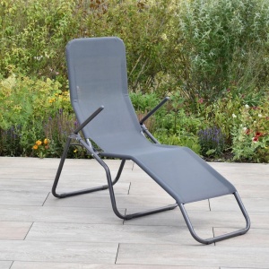 Sezlong de gradina WELLNESS XXL, 67/116/154 cm