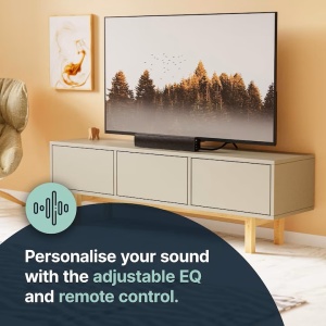 Soundbar Majority, Bowfell, Bluetooth, PC, Wireless, AUX, 50 W, negru, Resigilat, Grad A - Img 3