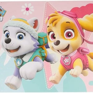 Suport de farfurie pentru copii Paw Patrol Skye OTRA, PVC, multicolor, 43 x 29 cm - Img 1