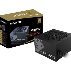 Sursa GIGABYTE P650G, 650W, 80 PLUS Gold, ATX, Negru, Resigilat, Grad A