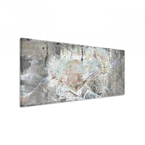 Tablou „Abstrakt 1353”, gri, 50 x 150 cm - Img 3