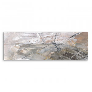 Tablou „Abstrakt 666”, gri, 50 x 150 cm