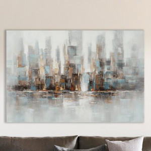 Tablou canvas Cities and Skyscrapers , 80 x 120 cm - Img 2