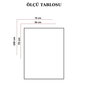 Tablou decorativ canvas pe sasiu de lemn, 50x70 cm, design modern, multicolor - Verificat A · Re-Bloom - Img 6