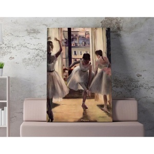 Tablou decorativ Re-Bloom, panza/lemn, multicolor, 50 x 70 cm - Img 4